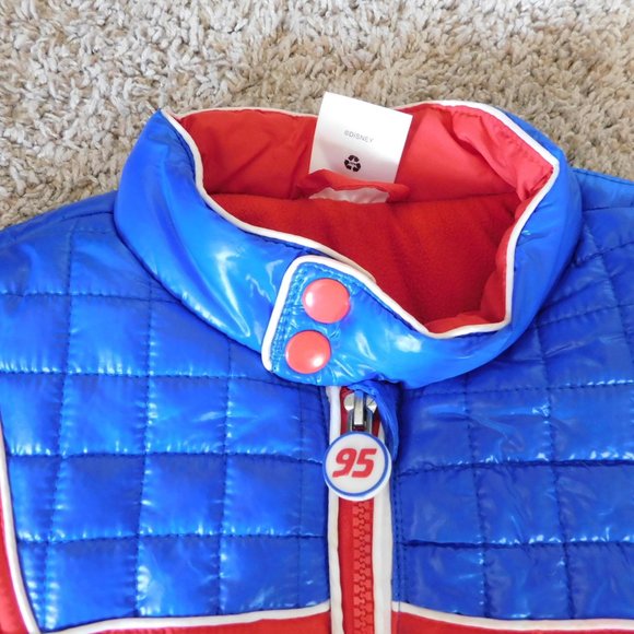 DISNEY STORE LIGHTNING MCQUEEN JACKET - Picture 7 of 14